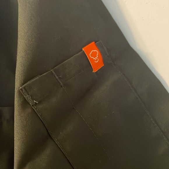 Happy Chef Signature Coat Lightweight Chef Coat Black size S Style #505 - Picture 7 of 14